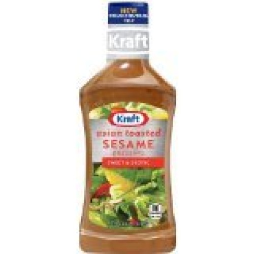 Kraft Asian Toasted Sesame Dressing &Amp; Marinade, 16-Ounce Plastic