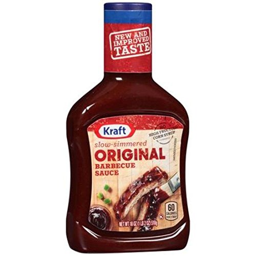 Kraft, Bbq Sauces, 18Oz Bottle Pack Of 3 Choose Flavor Below