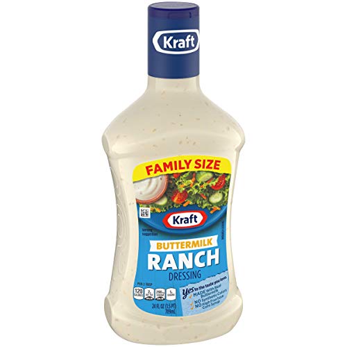 Kraft Buttermilk Ranch Dressing 24 Oz Bottles, Pack Of 6