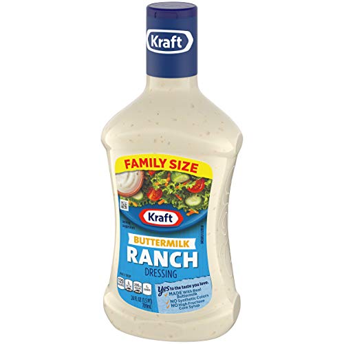 Kraft Buttermilk Ranch Dressing 24 Oz Bottles, Pack Of 6