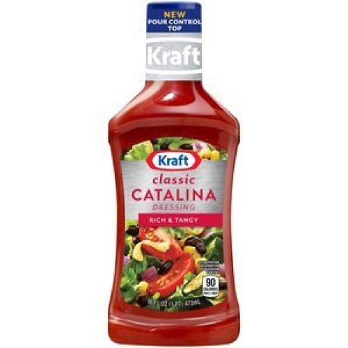 Kraft, Classic Catalina Dressing, 16-Ounce Plastic Bottle Pack