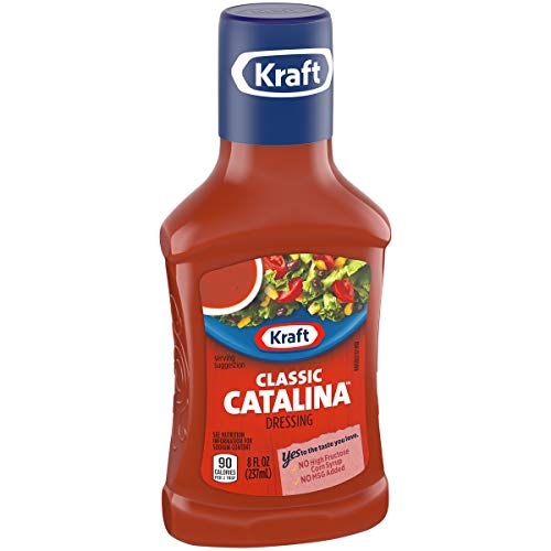 Kraft Classic Catalina Salad Dressing 8 Fl Oz Bottle