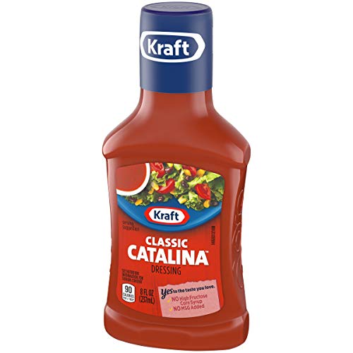 Kraft Classic Catalina Salad Dressing 8 Fl Oz Bottle