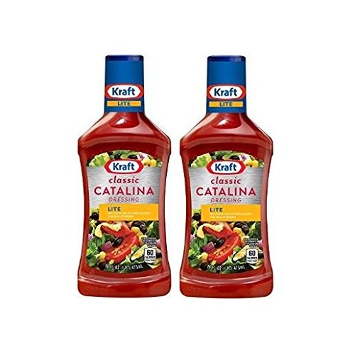 Kraft Classic Lite Catalina Dressing Pack Of 2 16 Oz Bottles