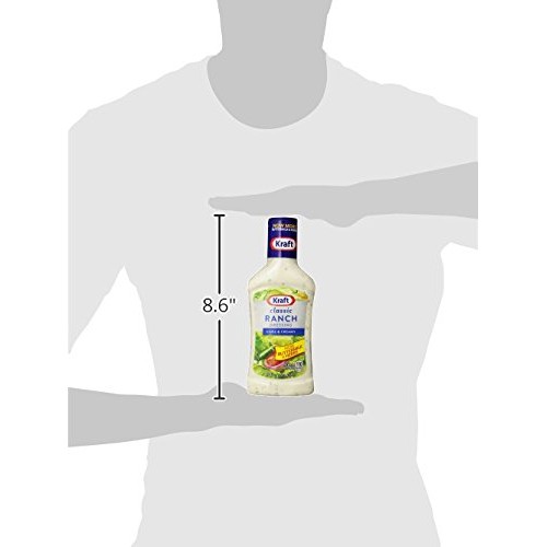 Kraft Classic Ranch Dressing 16 Oz Bottle