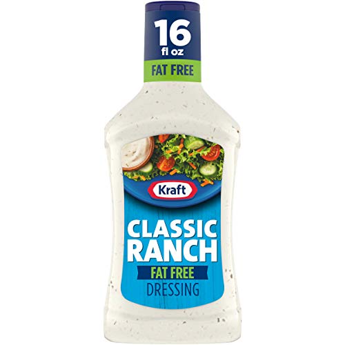 Kraft Salad Dressing, Fat Free Classic Ranch, 16 Oz Kraft Salad Dressing, Fat Free Classic Ranch, 16 Oz