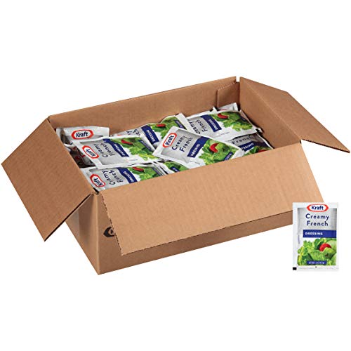 Kraft Creamy French Dressing 1.5Oz Packets, Pack Of 60