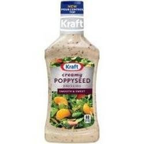 Kraft, Creamy Poppyseed Dressing, 16Oz Bottle Pack Of 3