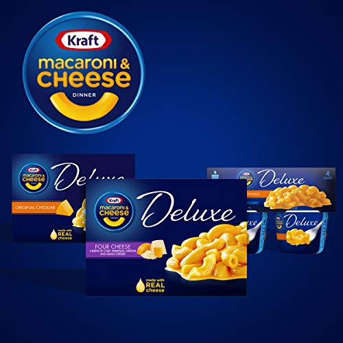 Kraft Deluxe Four Cheese Macaroni And Cheese Meal 14 Oz Box