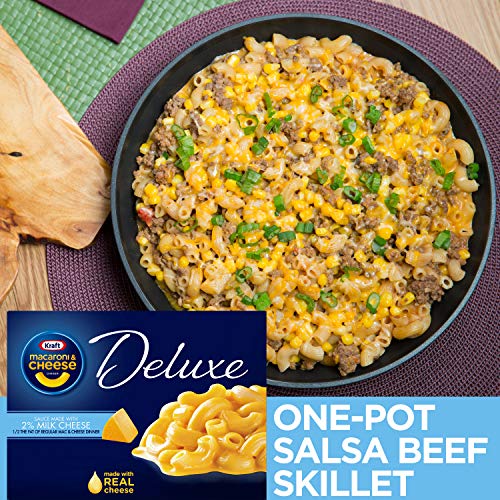 Kraft Deluxe Macaroni And Cheese Made With 2% Milk Cheese Meal