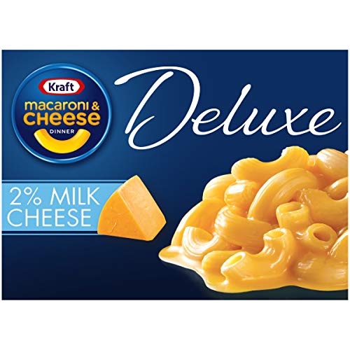 Kraft Deluxe Macaroni And Cheese Made With 2% Milk Cheese Meal
