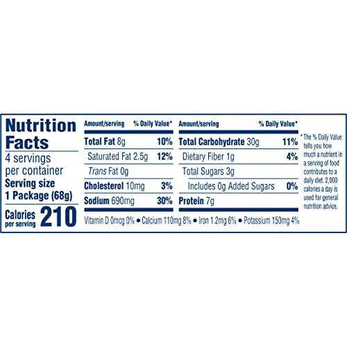 Kraft Deluxe Cheddar Cheese Macaroni And Cheese 4 Microwaveable