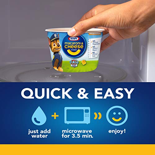 Kraft Easy Mac Paw Patrol Shapes Macaroni And Cheese 4 Microwav