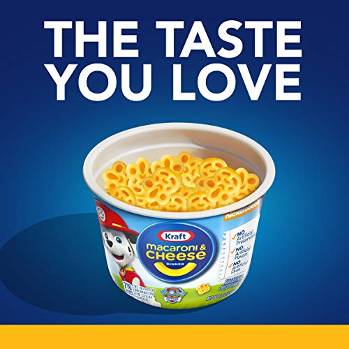 Kraft Easy Mac Paw Patrol Shapes Macaroni And Cheese 4 Microwav