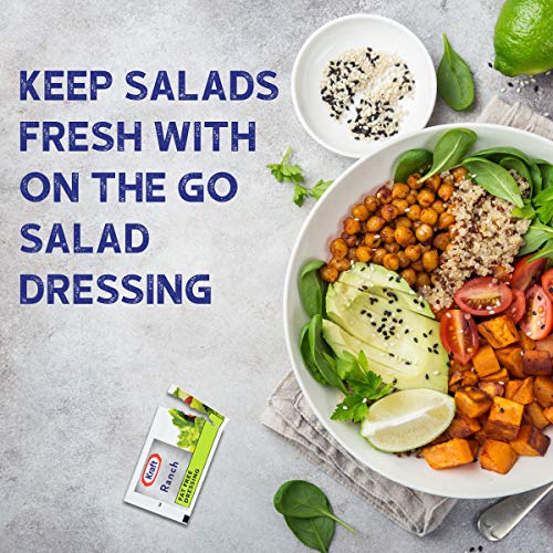Kraft Fat Free Ranch Salad Dressing Single Serve Packet 0.44 Oz