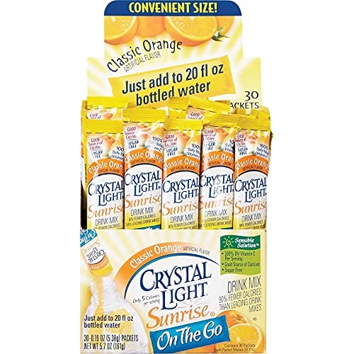 Crystal Light Gen00504 Crystal Light Sticks.16 Oz, 30/Bx Classic