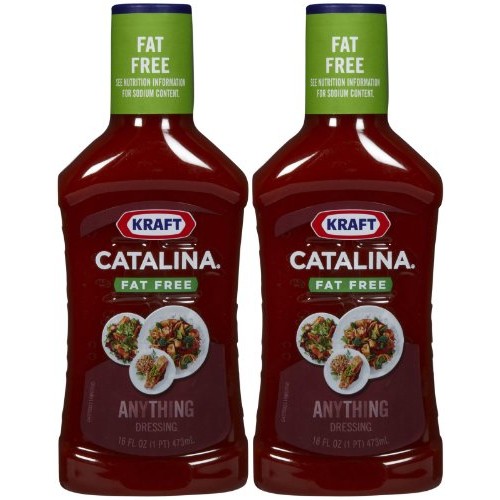 Kraft Free Catalina Fat Free Dressing, 16 Oz, 2 Pk