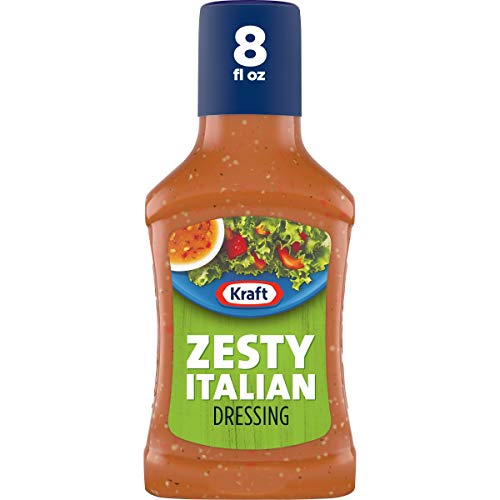 Kraft Salad Dressing Zesty Italian 72.0 Fl Oz 8 Bottles Pack Of 9