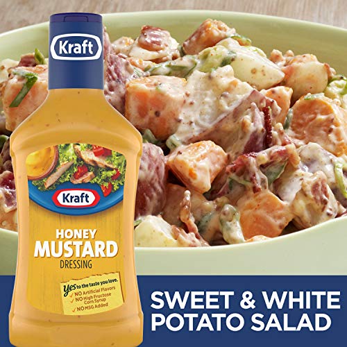 Kraft Honey Mustard Dressing 16 Fl Oz Bottles, Pack Of 6