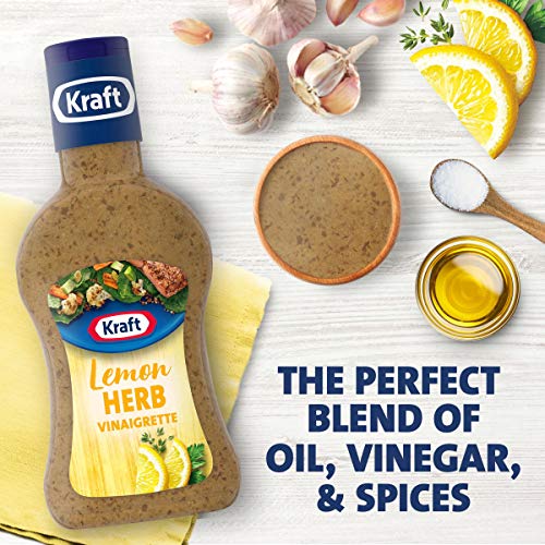Kraft Lemon Herb Vinaigrette Salad Dressing 14 Fl. Oz. Bottle