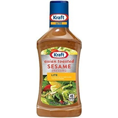 Kraft, Light, Asian Toasted Sesame Reduced Fat Dresssing, 16Oz B