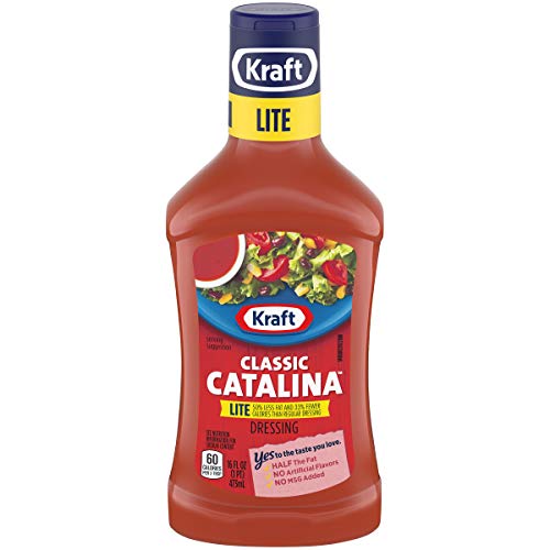 Kraft Light Catalina Dressing 16 Oz Bottle