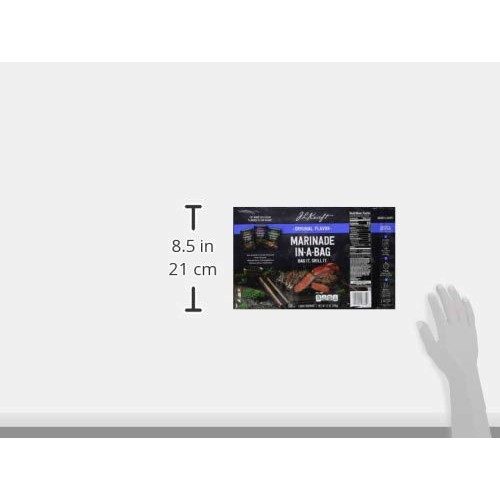 Kraft J.L. Marinade-In-A-Bag Liquid Marinade, 12 Ounce Pack Of 10