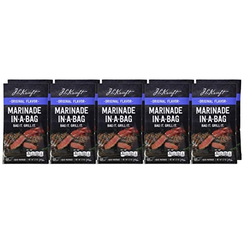 Kraft J.L. Marinade-In-A-Bag Liquid Marinade, 12 Ounce Pack Of 10