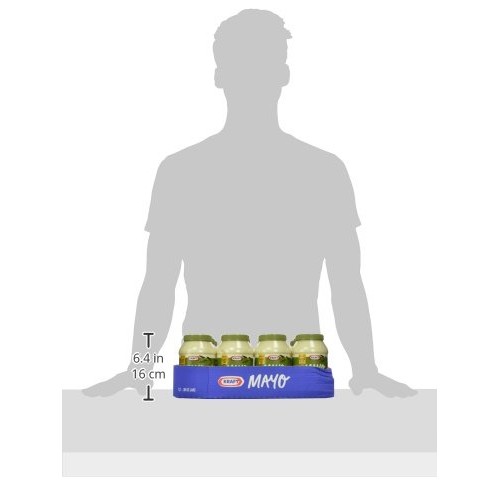 Kraft Mayo Olive Oil Mayonnaise 30 Oz Jars, Pack Of 12