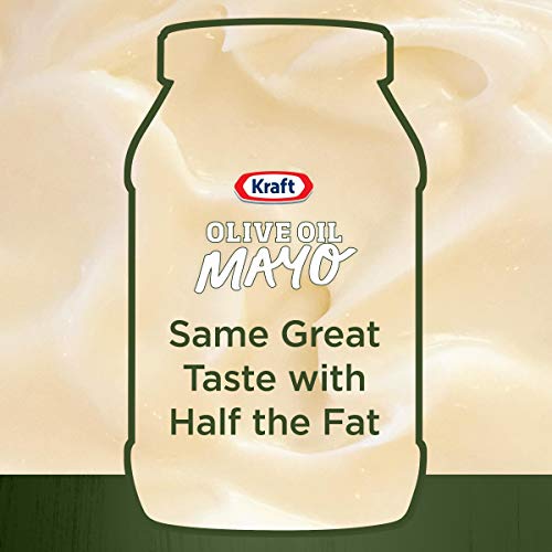 Kraft Mayo Olive Oil Mayonnaise 30 Oz Jars, Pack Of 12