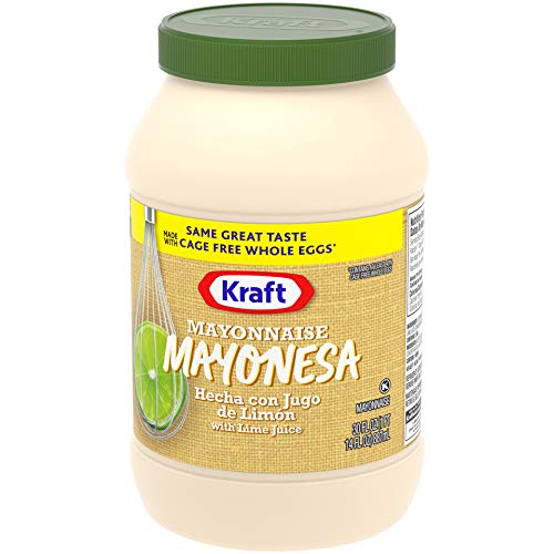 Kraft Mayonesa With Lime Juice, 30-Ounce Jar Pack Of 4