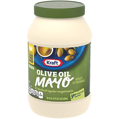 Kraft Mayonnaise With Olive Oil 30 Oz Jar