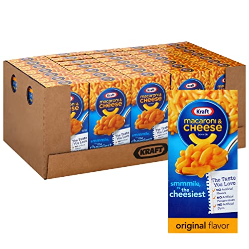 Kraft Original Flavor Macaroni And Cheese Dinner 7.25 Oz Boxes,
