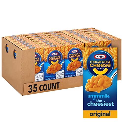 Kraft Original Flavor Macaroni And Cheese Dinner 7.25 Oz Boxes,