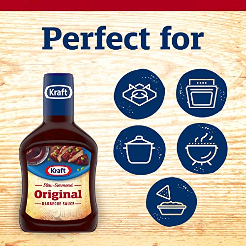 Kraft Original Slow-Simmered BBQ Barbecue Sauce 18 oz Bottle