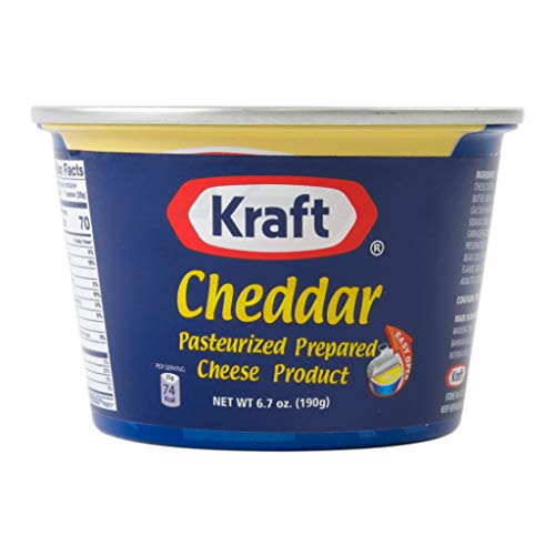 Kraft Prepared Pasturized Cheddar Cheese, Pantry Staple Cheese S