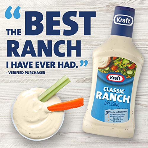 Kraft Ranch Dressing 16 Oz Bottles, Pack Of 2