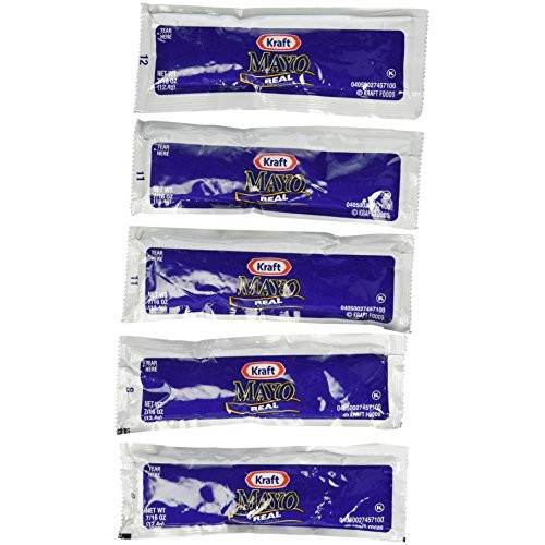 Kraft Real Mayo, 7/16 Oz Pack of 50