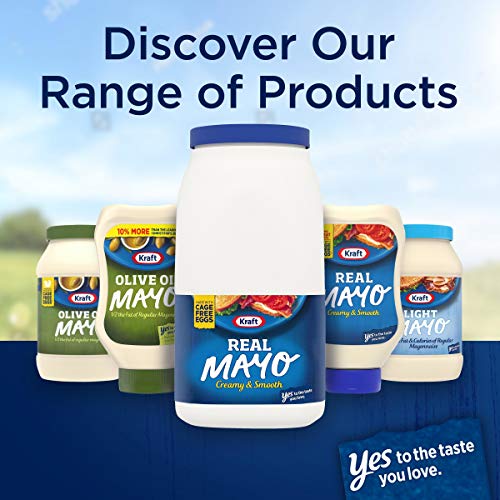 Kraft Real Mayo Mayonnaise Plastic Jug, 128 Ounce