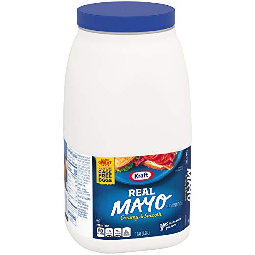Kraft Real Mayo Mayonnaise Plastic Jug, 128 Ounce