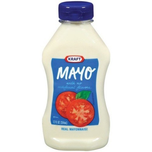 Kraft Real Mayonnaise Squeeze Bottle 12 Oz