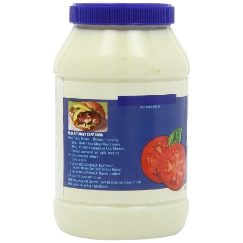 Kraft Real Spoonable Mayonnaise, 30 Ounce -- 12 Per Case.