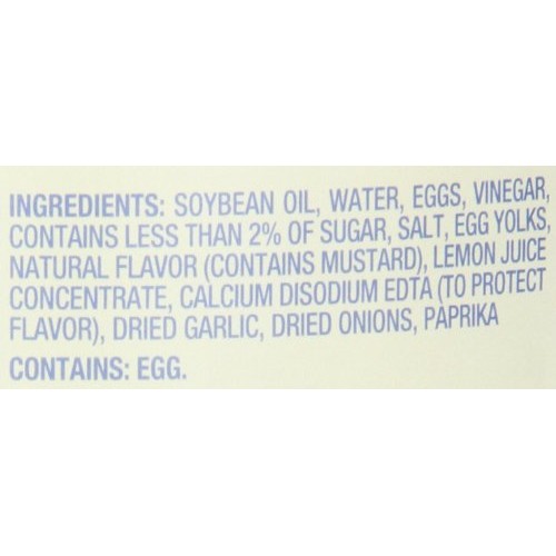 Kraft Real Spoonable Mayonnaise, 30 Ounce -- 12 Per Case.