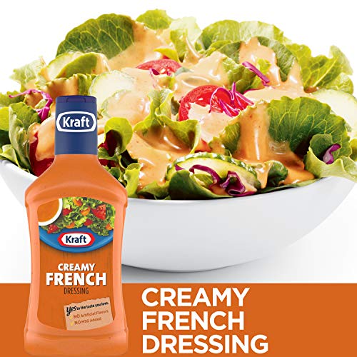 Kraft Salad Dressing, Creamy French, 16 Oz