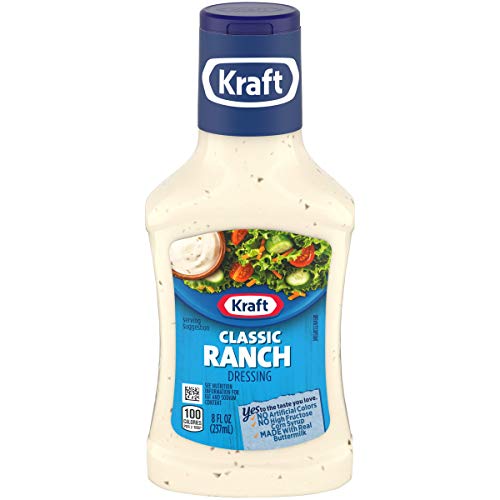Kraft Salad Dressing, Ranch, 8 Oz - Pack Of 2