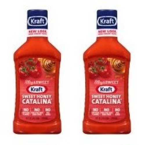Kraft Salad Dressing Sweet Honey Catalina, 16 Fl Oz Pack Of 2