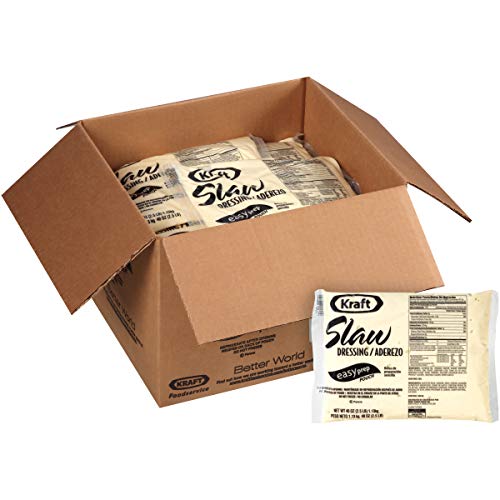 Kraft Slaw Bulk Dressing 40 Oz Pouches, Pack Of 12