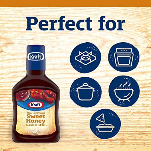 Kraft Slow Simmered Sweet Honey Barbecue Sauce 18 oz Bottle