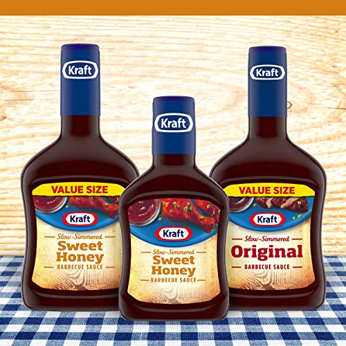 Kraft Slow Simmered Sweet Honey Barbecue Sauce 18 oz Bottle