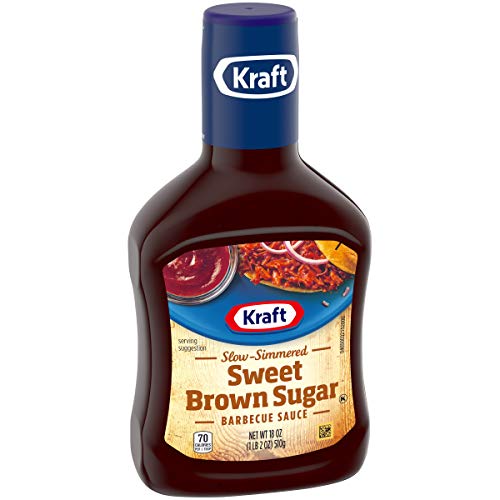 Kraft Sweet Brown Sugar Bbq Sauce 18 Oz Bottles, Pack Of 12